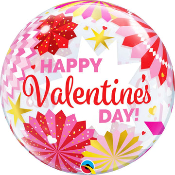 Happy Valentine's Day Bubble Balloon
