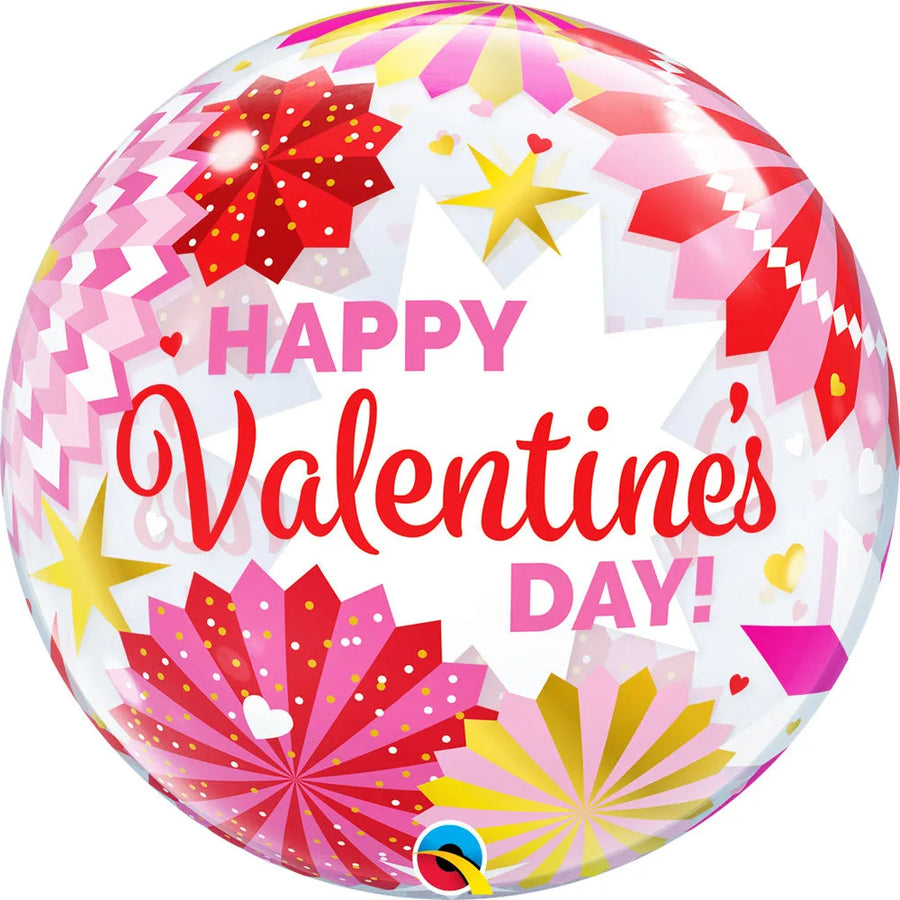 Happy Valentine's Day Bubble Balloon