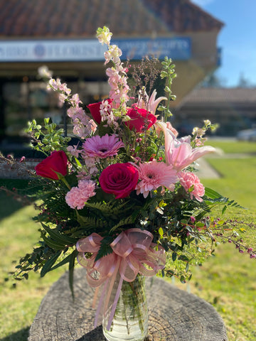 Pink Garden Romance